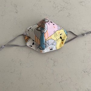 Handmade Kids Animal Print Face Mask